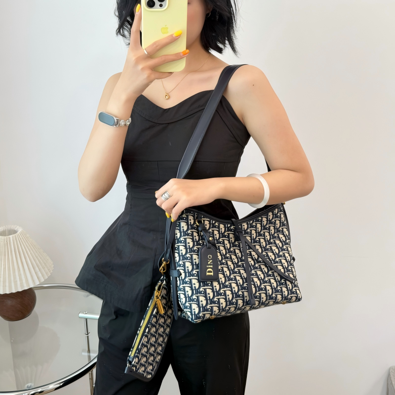 MONICA KIKI luxury classic printed large capacity designer shoulder bag diagonal cross fashion trend hot tote bag for women