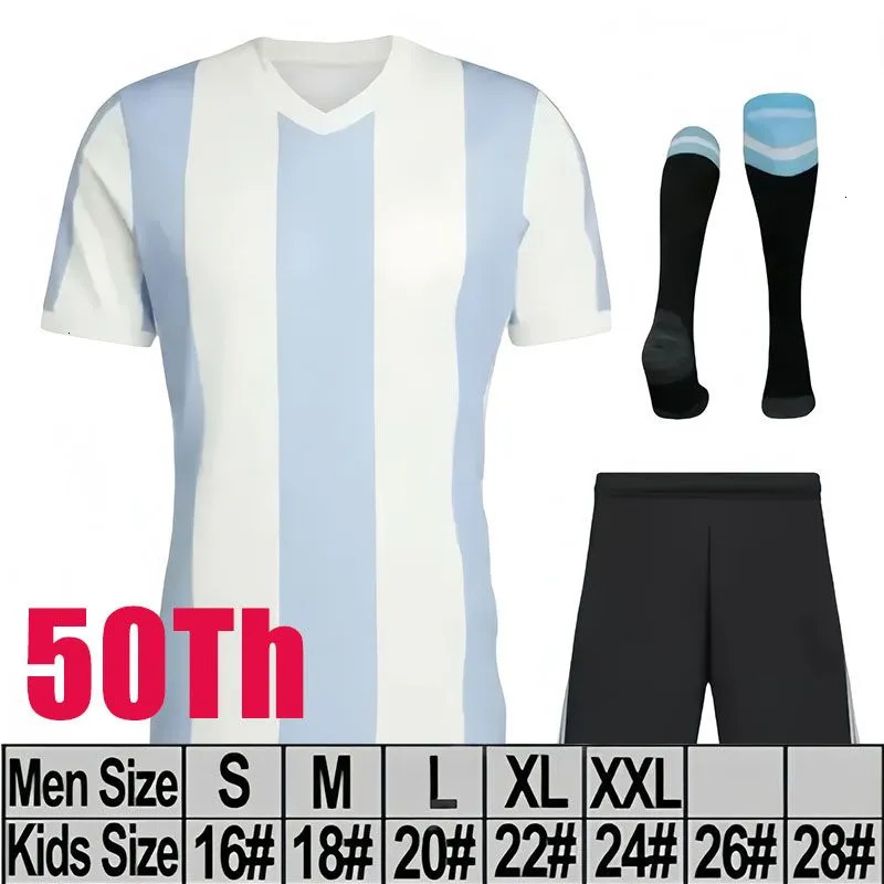 Argentinas Jersey 2026 World Cup Soccer Jerseys Long Sleeves 26 27 GARNACHO DE PAUL Maillot Retro Football Shirts Tops Men Kit Kids Goalkeeper Trainin