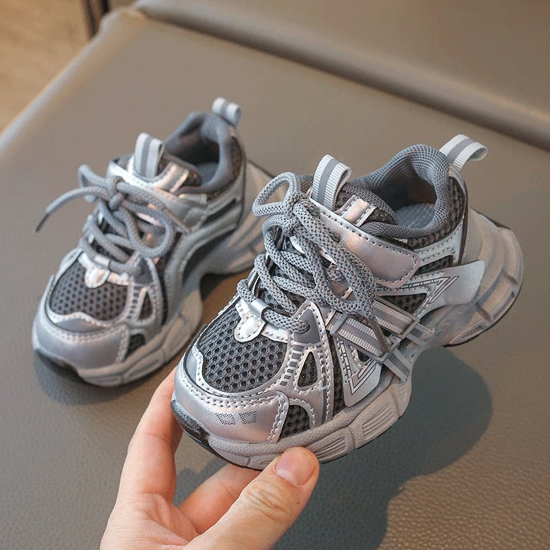 Kids Shoes Kid Chunky Sneakers for Boys Girls Thick Bottom Platform Youth Teens Students Trainers Children's Toddler Shoes Sizes 26 - 37 US9C-US5