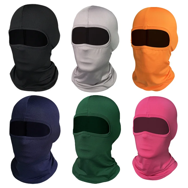 Print your Logo. Men's riding full-face mask, quick-drying hood, breathable balaclava hat, female tactical military vehicle, breathable motorcycl