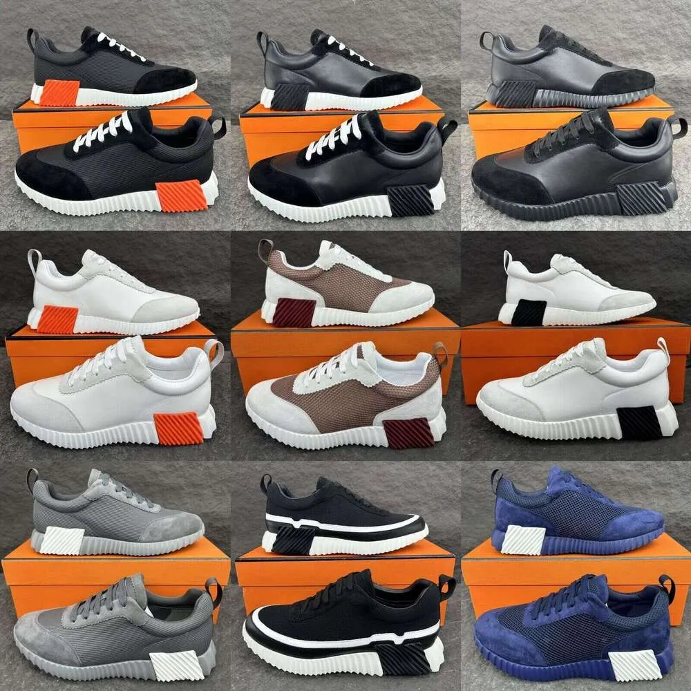 Designer shoes Mens Designer Shoes Men Running Shoes sneakers Top Quality Sneakers Suede Casual Shoes Trainers Breathable Mesh Rubber Sole Flat Train With Box 36-45