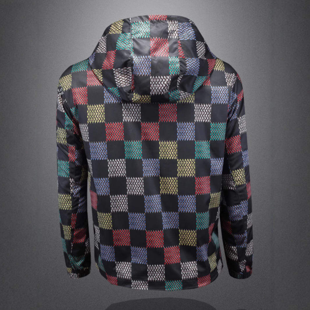 Direct sales from the manufacturer: European-style men's hooded zip-up jacket, high-quality European arrivals, 2026 spring new model