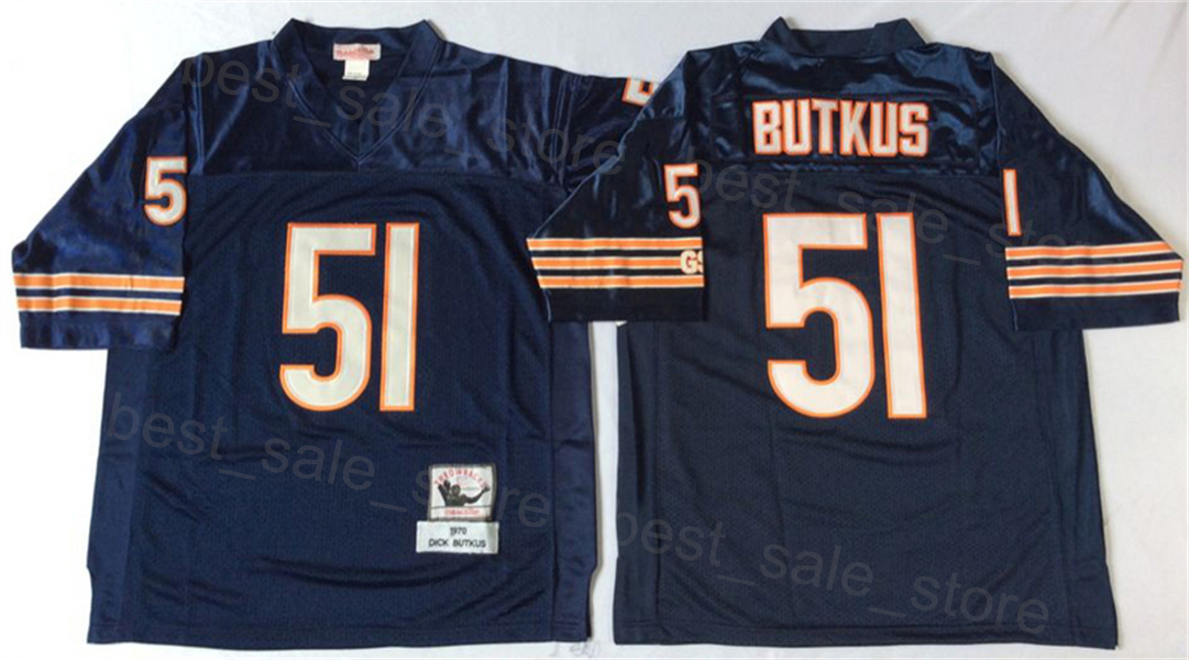 Chicago Vintage Jerseys Football Jim McMahon Devin Hester Walter Payton Dick Butkus Brian Urlacher Richard Dent Gale Sayers Mike Singletary Dan Hampto