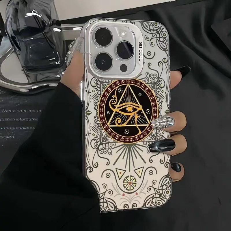 All-Seeing Eye Compatible with Apple 16 Cross-Border Phone Case iPhone 15 Pro European and American 14 New Model 13 Premium 12