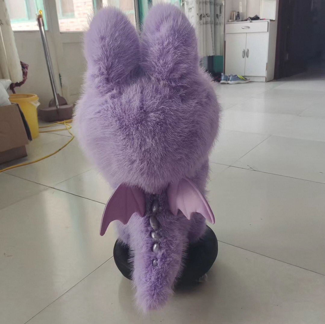 58cm Labubu Zimomo THE MONSTERS I FOUND YOU ANGEL IN CLOUDS Series Vinyl Figurine Cute Toy Figurines of Kids Cute Cartoon Decor Collectible Toys Surpr