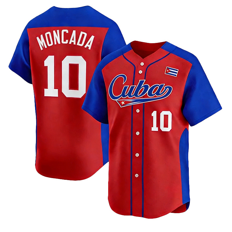Team Cuba World Baseball Classic Jersey 2026 Raidel Martinez Rodriguez Albies wbc jersey Ceddanne Rafaela Xander Bogaerts Gregorius Netherlands Baseba