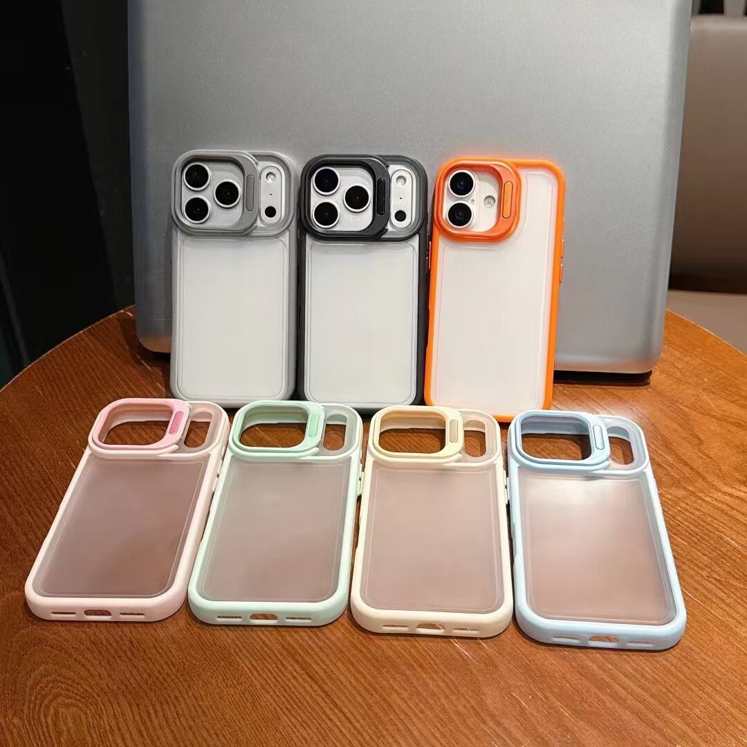 suitable for iPhone lens holder 17 phone case Max groove resin 16 Pro