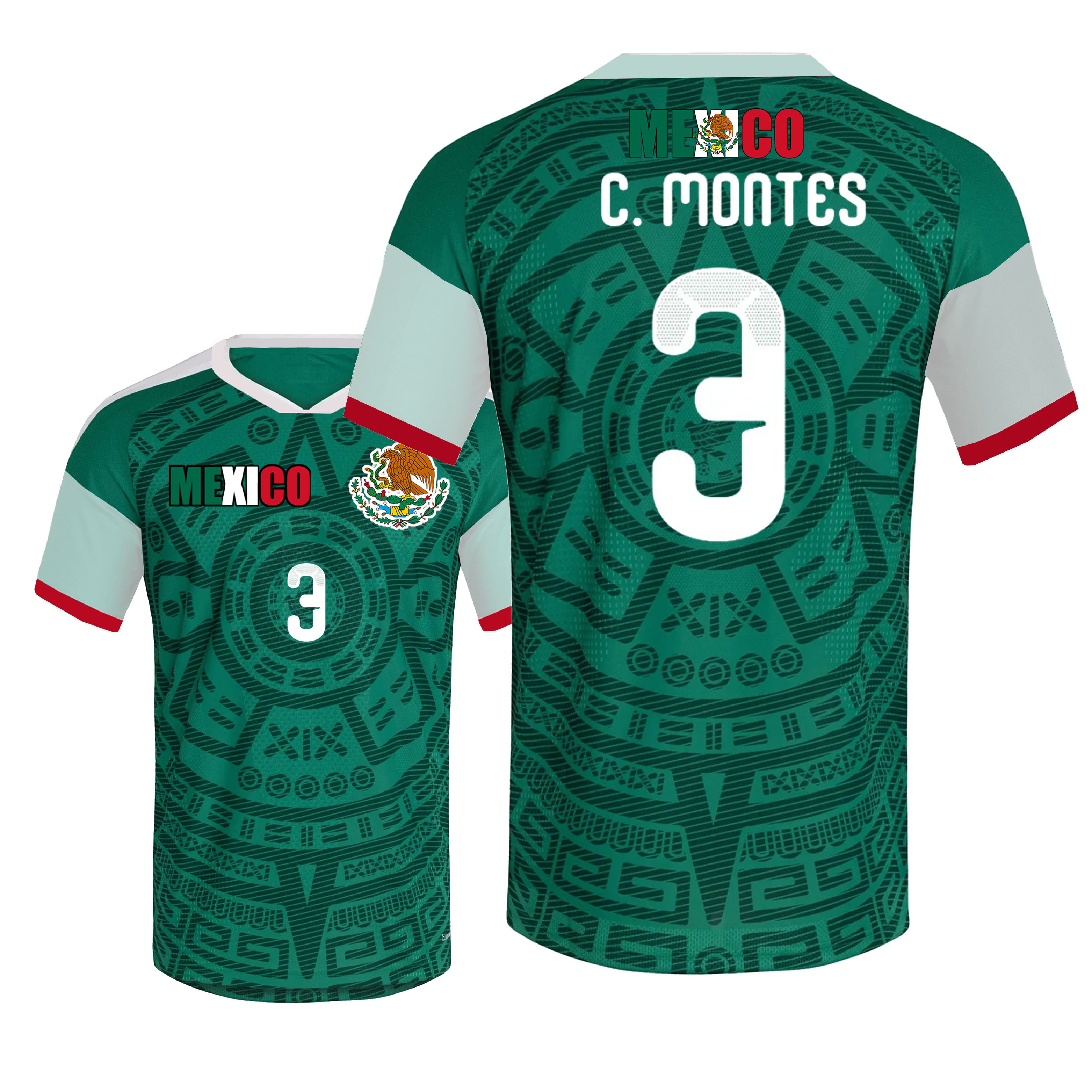 Mexico Jersey Guillermo Ochoa NO. 13 World Cup 2026 T shirt Mexican National Team Sports T-shirt Jerseys Flag Football Stars Full Squad Home Man Woman