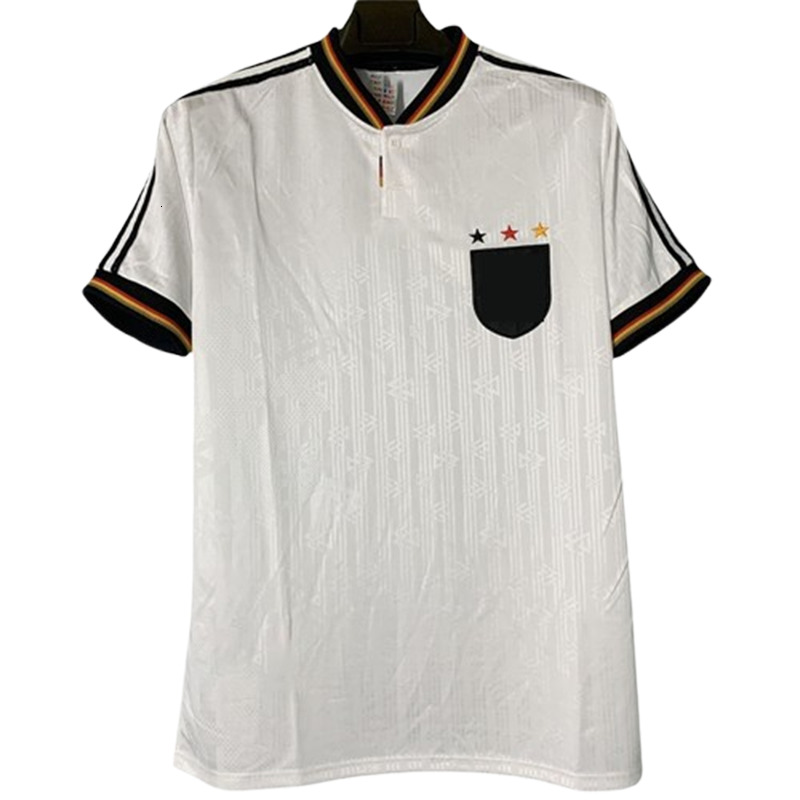 retro germany soccer jersey football shirts kit men tops retro deutschland trikot 1990 1992 1994 1996 Deutschland Trikot Jahrgang Langarmtrikot DFB EM