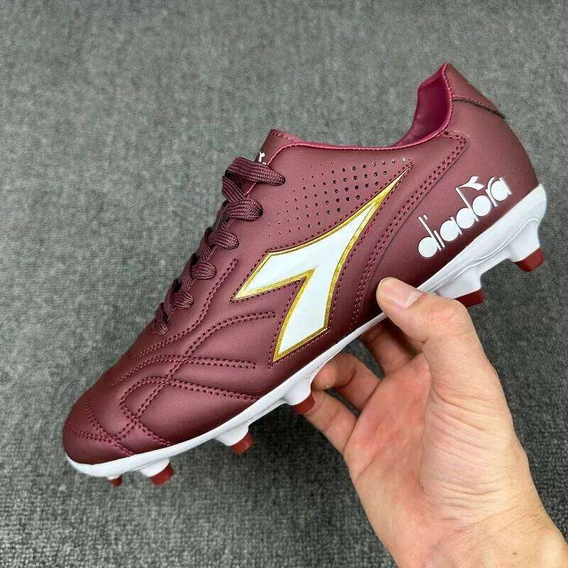 Professional For Men Black White Soccer Man Leather Turf Football Shoes Mens Outdoor Lawn Training Shoe 26Y0513 - view 3