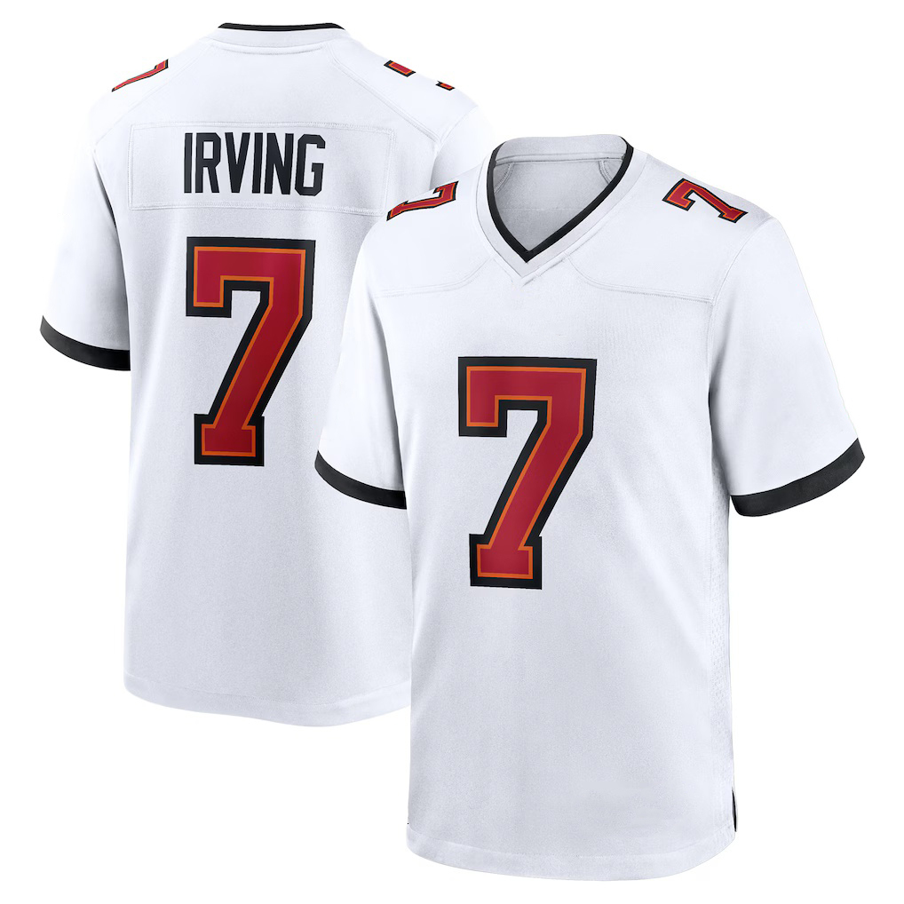 TampaBay BuccaneersS Jersey 6 Baker Mayfield Mike Evans Egbuka Irving Game Jersey Chris Godwin Brady Winfield Diaby Roberts Wirfs Bredeson Heck footba