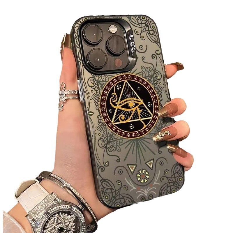 All-Seeing Eye Compatible with Apple 16 Cross-Border Phone Case iPhone 15 Pro European and American 14 New Model 13 Premium 12