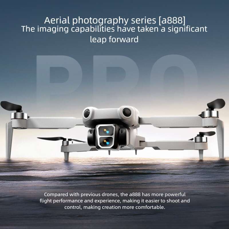 New PRO Foldable Drone HD Aerial Photography Long Endurance Quadcopter Portable Smart Remote Control Aircraft Outdoor Travel Shooting Toy Gift For Adu