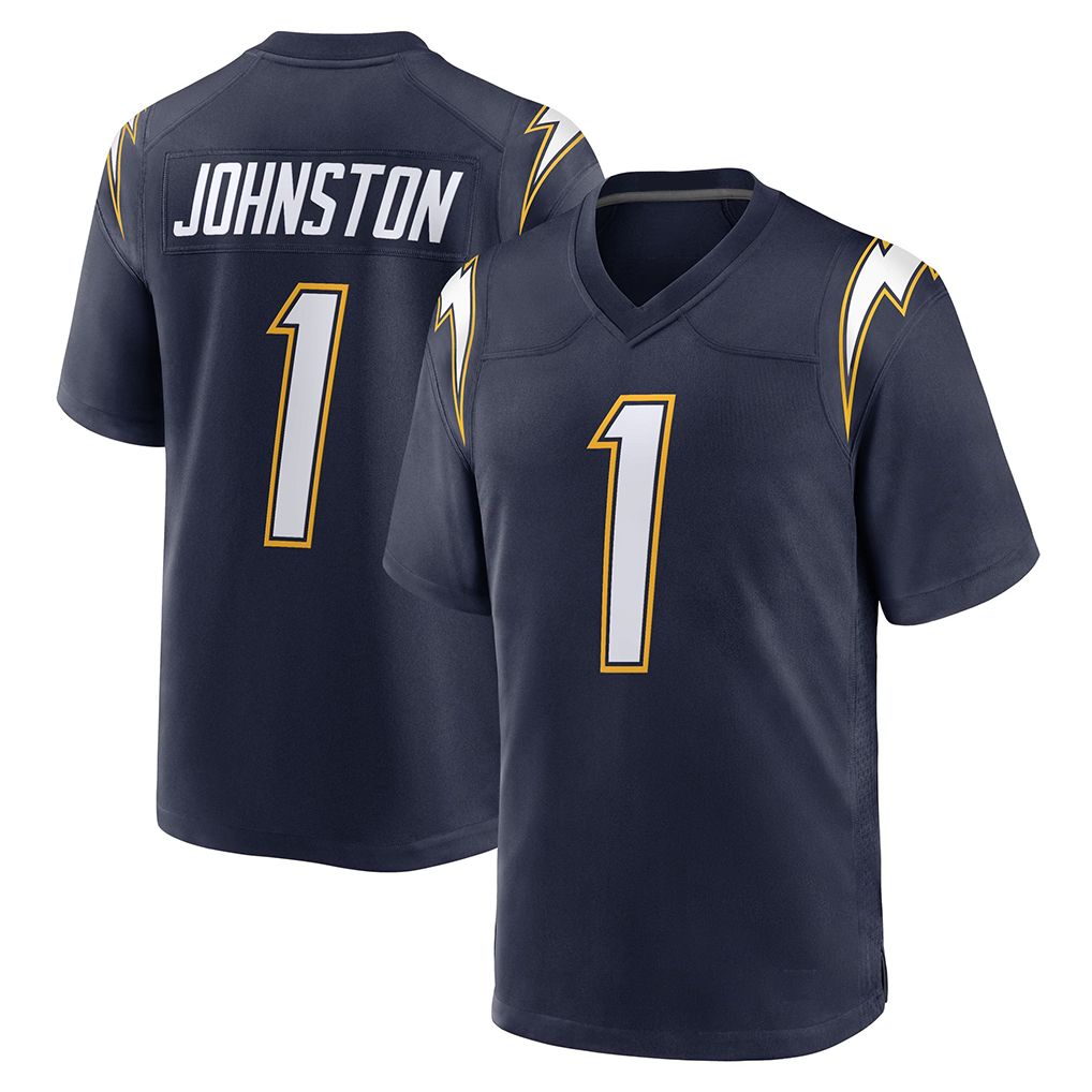Los AngelesCity ChargersS jersey 10 Justin Herbert Hampton Ladd McConkey Harris Lance Johnston Allen Vidal James Jr Mack Dicker Alt Tomlinson Seau Foo