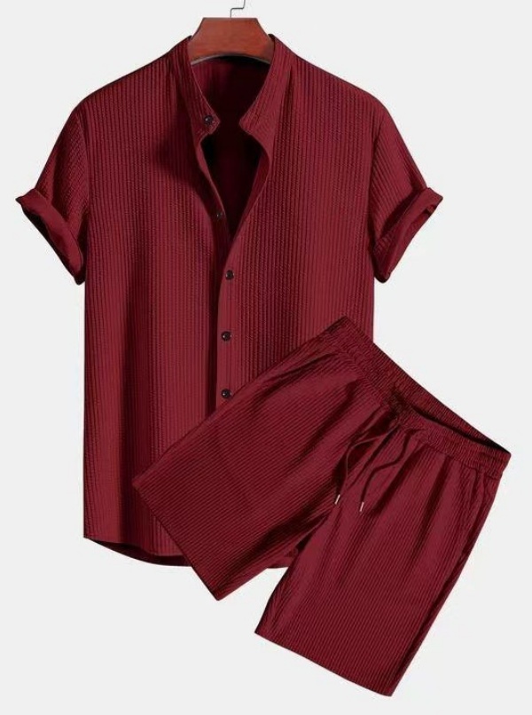 Men's Tracksuits Summer Fitness Sportswear For Men Short-sleeved T-shirt And Shorts Two-piece Set Breathable Quick-drying Casual Wear.