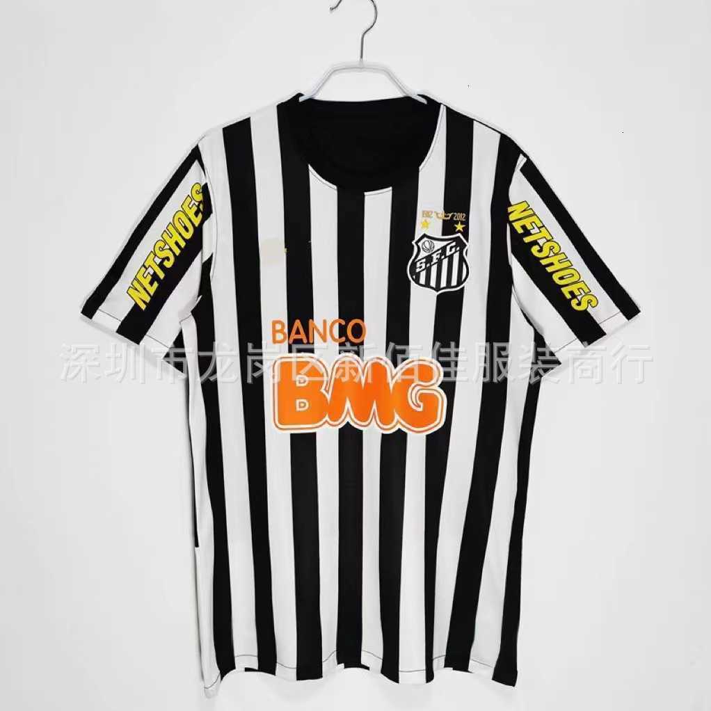 11-12 Santos jersey home and away two away number 11 Neymar short sleeved commemorative jersey