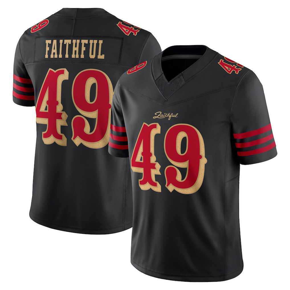 SF San Franciscocity 49erss jersey 49ersjersey Christian McCaffrey Kittle Nick Bosa Trent Williams Jerry Rice Brock Purdy Pearsall Mike Evans ers Foot