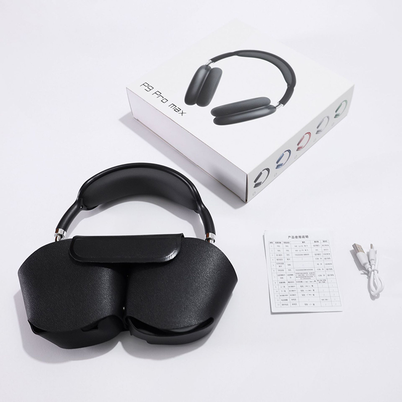 Wireless Over-Ear Headphones Bluetooth 5.3 Headset with Soft Ear Cups Long Battery Life for Travel Office Gaming