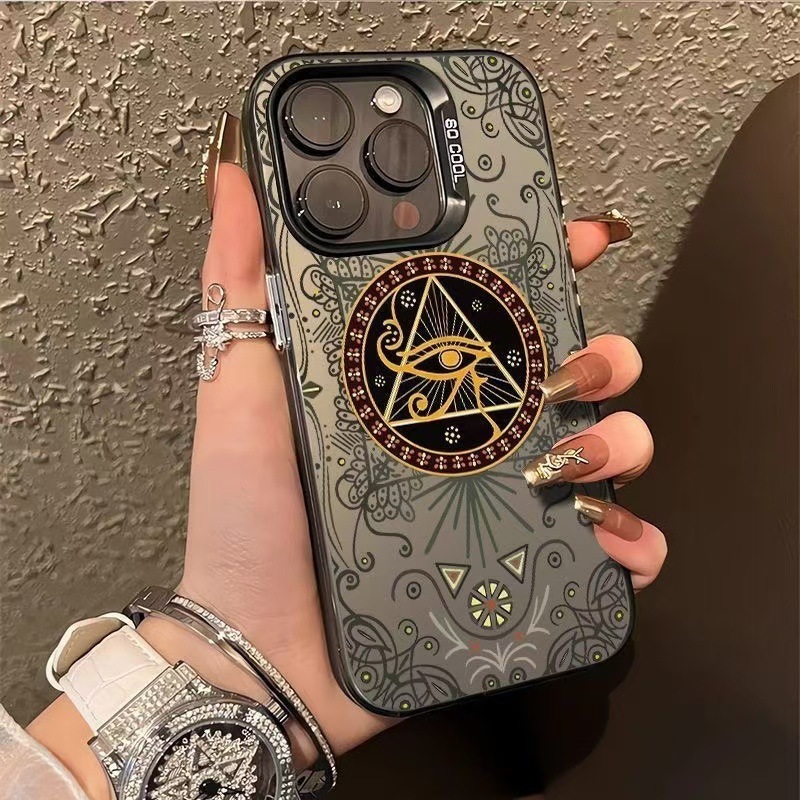 All-Seeing Eye Compatible with Apple 16 Cross-Border Phone Case iPhone 15 Pro European and American 14 New Model 13 Premium 12