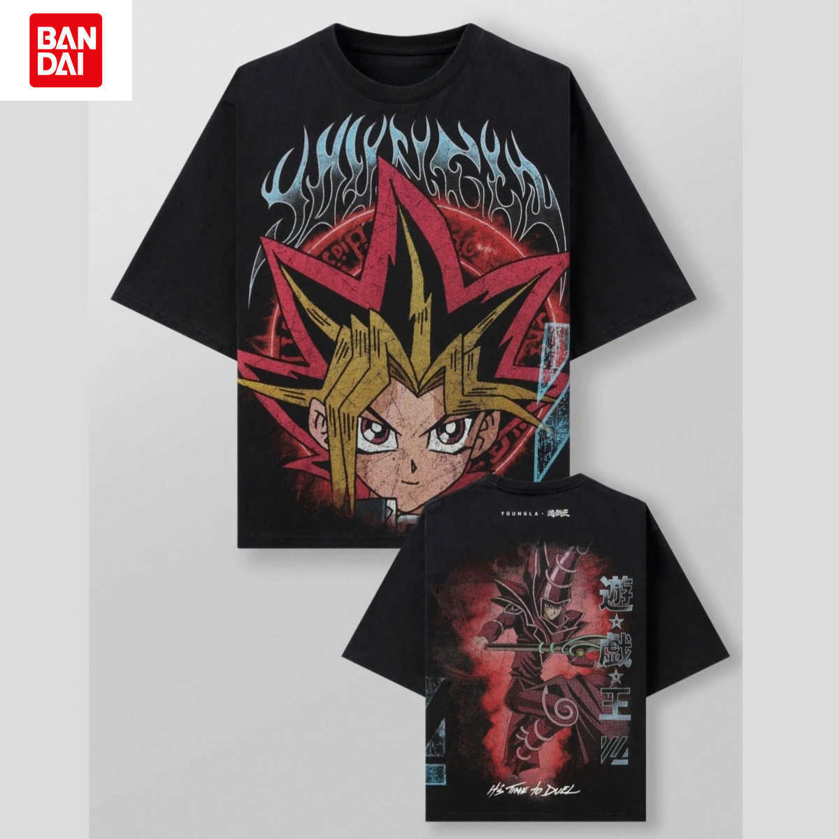 Top Bandai Yu-Gi-Oh Tees Both Men and Women Can Wear Adult and Childrens T-shirts L260513DPVE - view 4