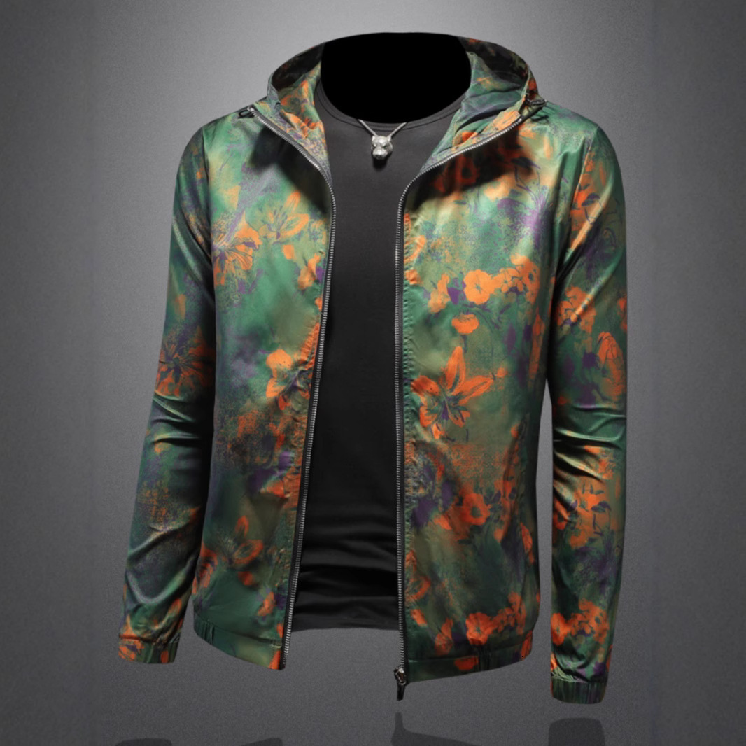 Must-have men's hooded zip-up jacket, style, fashionable, breathable lining, European quality, direct from manufacturer, 2026 new