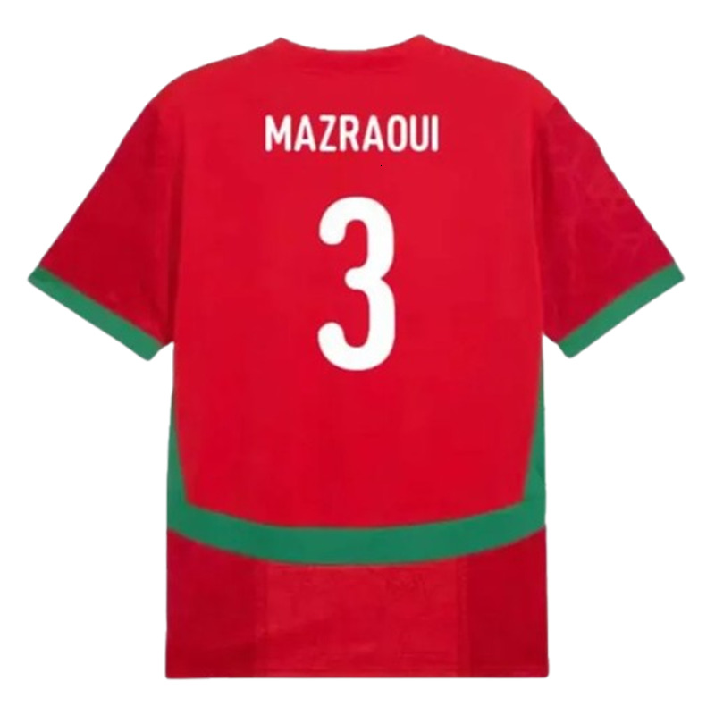 25 26 27 Morocco 2 stars Soccer Jersey 2025 2026 2027 Maroc Home Away Fans Player Men kids World Cup 2026 Football Shirt Kit HAKIMI BRAHIM EL AYNAOUI 