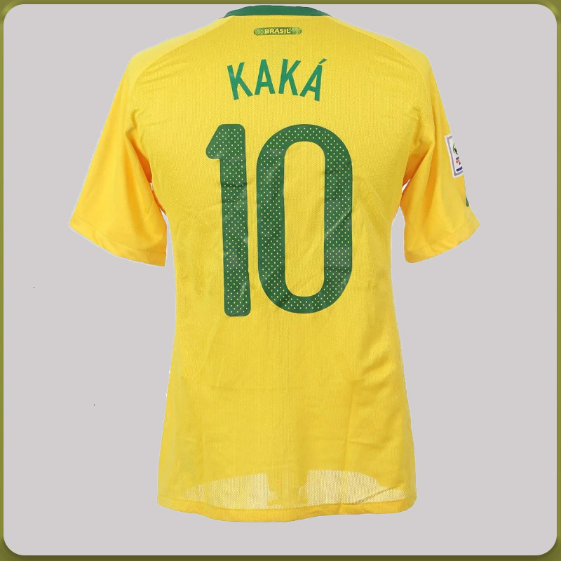 1998 Brazl Retro Shirt Ronaldo Soccer Jersey Man Kids Kit 1994 2002 ROMARIO KAKA RONALDINHO RIVALDO Maillot De Futol R.carlos Brazii Brazilian Footbal