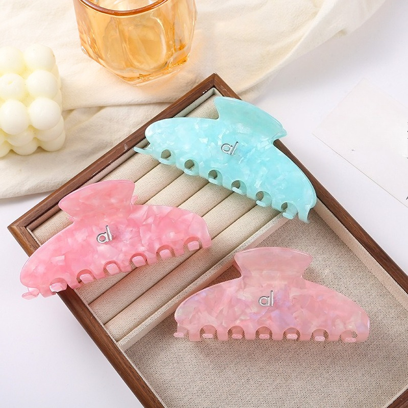 Womens Acetate Hair Clips Designer Claw Clips Letter Hair Claw Fashion Headbands Premium Quality