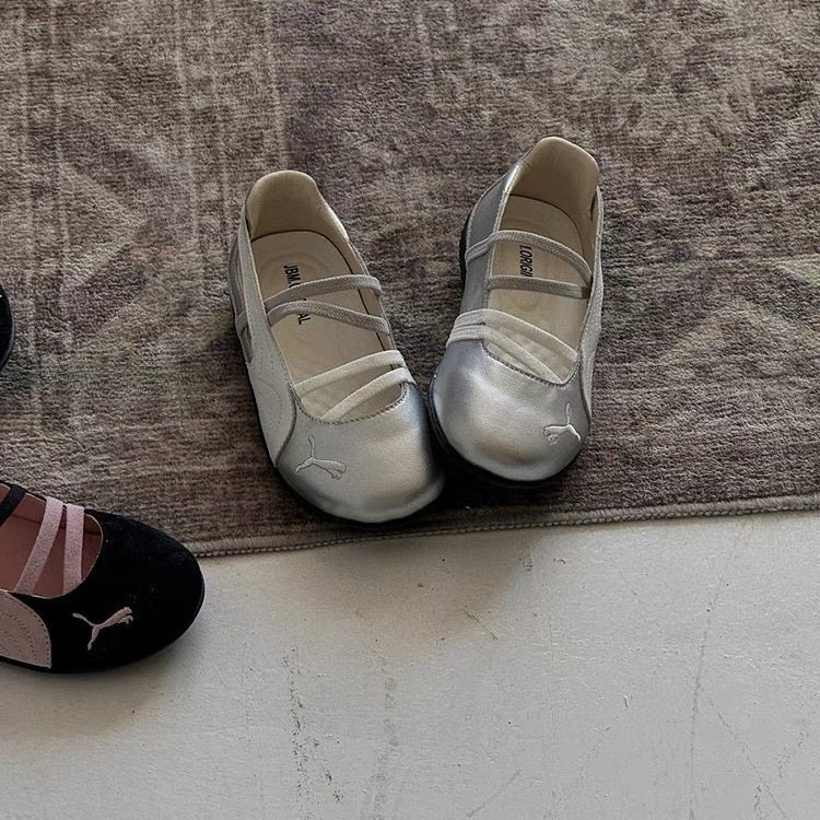 Luxury Kid's Shoes 2026 New Spring Summer Girls Ballet Flats, Slip On Flat Mary Jane Shoes with Hollow Out, Breathable Low Cut Casual Kids Shoes 