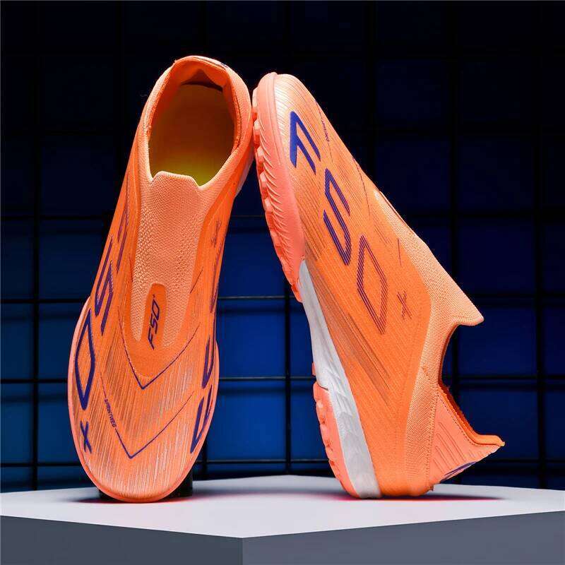 New Men Soccer Shoes Grass Cleats Futsal Comfortable Turf Football Boots Sports Ultralight Fg Non Slip Indoor Adult Non-Slip 26Y0513