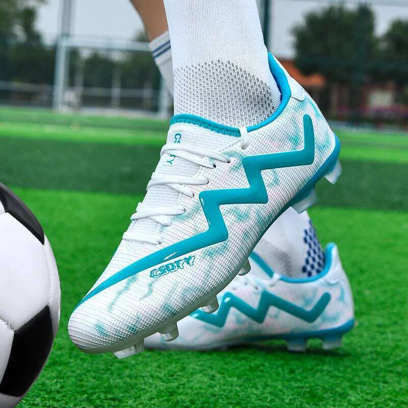 Mens Anti Slip Wear-resistant Grass Contest Training Youth Football Boots Light Five-a-side Soccer Shoes for Man 26Y0513