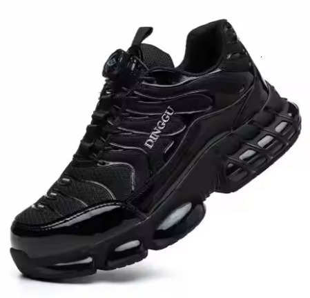 Indestructible Steel Toe Safety Shoes for Men Women Lightweight Work Sneakers Black Security Protective Boots Men Industrial 260310