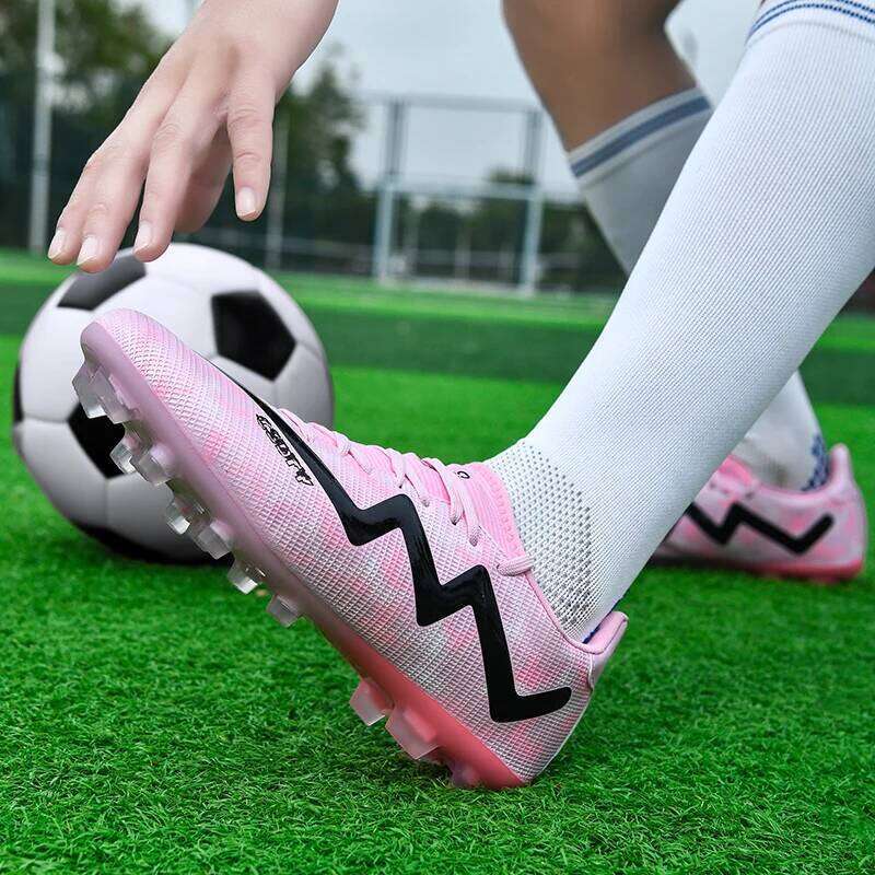 Mens Anti Slip Wear-resistant Grass Contest Training Youth Football Boots Light Five-a-side Soccer Shoes for Man 26Y0513