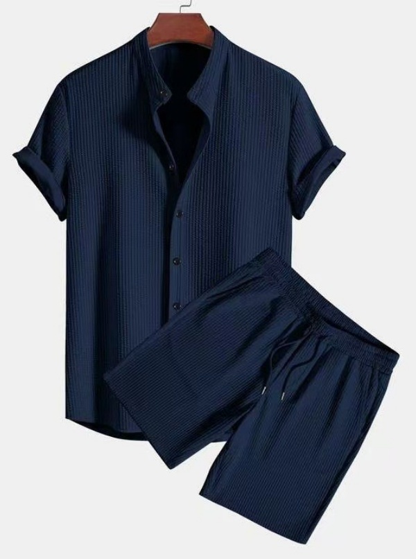 Men's Tracksuits Summer Fitness Sportswear For Men Short-sleeved T-shirt And Shorts Two-piece Set Breathable Quick-drying Casual Wear.