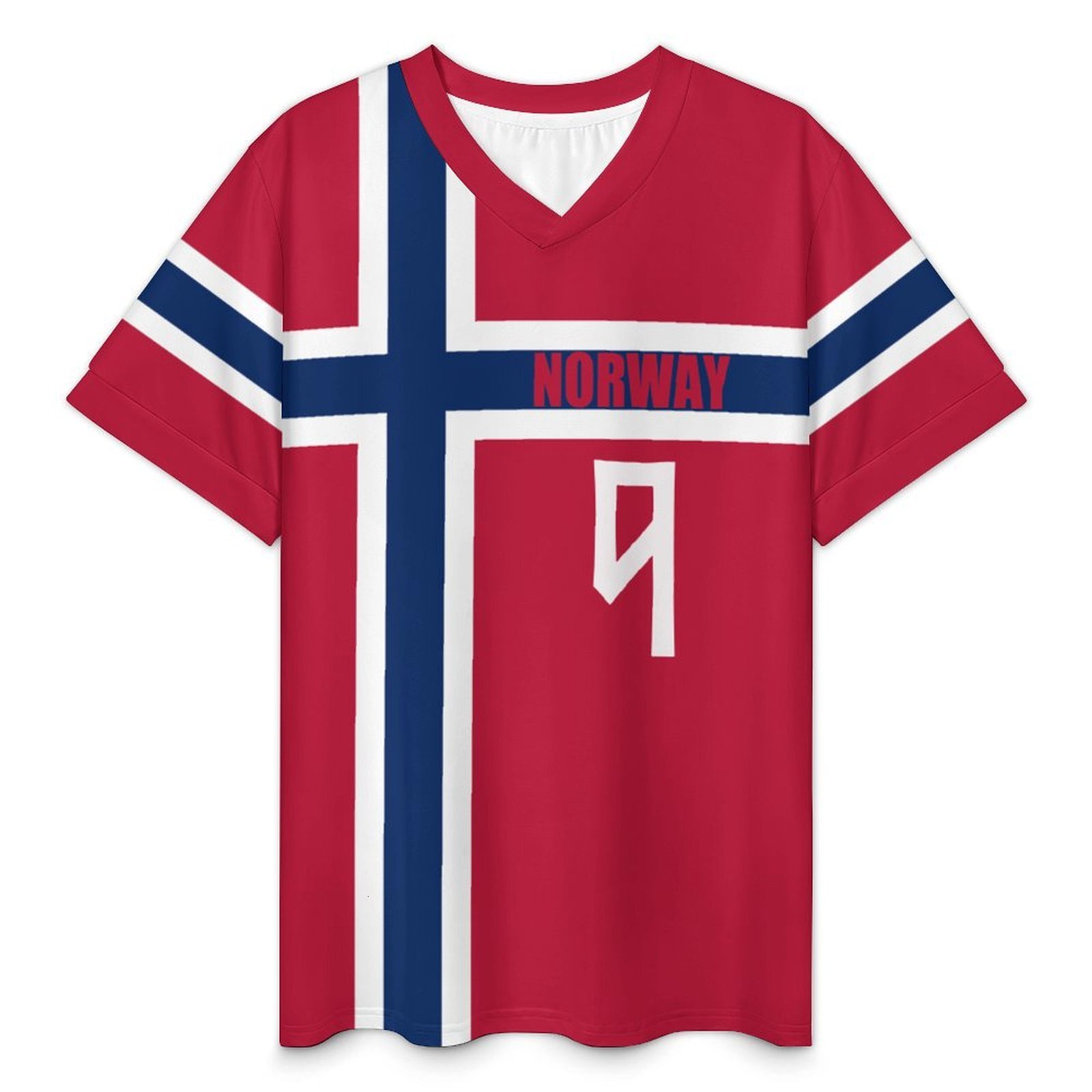 Norway Jersey Erling Haaland NO. 9 Martin Odegaard 10 World Cup 2026 T shirt Norwegian National Team Sports T-shirt Jerseys Flag Football Stars Man Wo