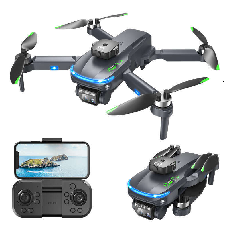Foldable S Brushless Quadcopter HD Aerial Photography Drone Optical Flow Obstacle Avoidance Long Endurance RC Aircraft Portable Outdoor Shooting Toy C