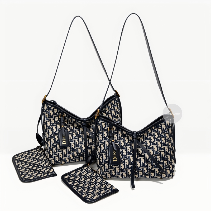 MONICA KIKI luxury classic printed large capacity designer shoulder bag diagonal cross fashion trend hot tote bag for women