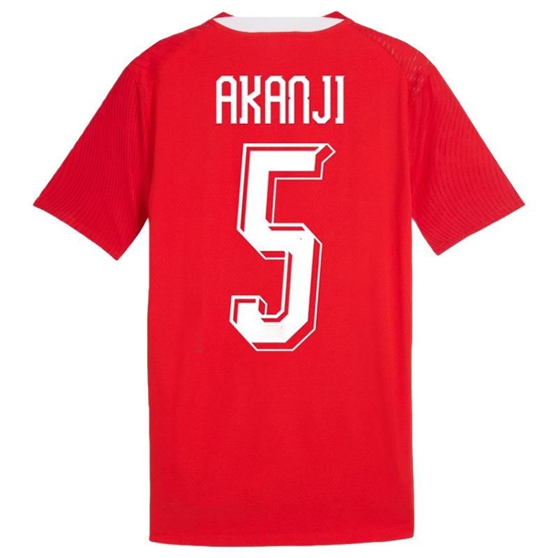 2026 World Cup National Team Switzerland 26 27 Soccer Jerseys ELVEDI Embolo FREULER SEFEROVIC XHAKA STEFFEN ZAKARIA home away 2026 2027 Football shirt