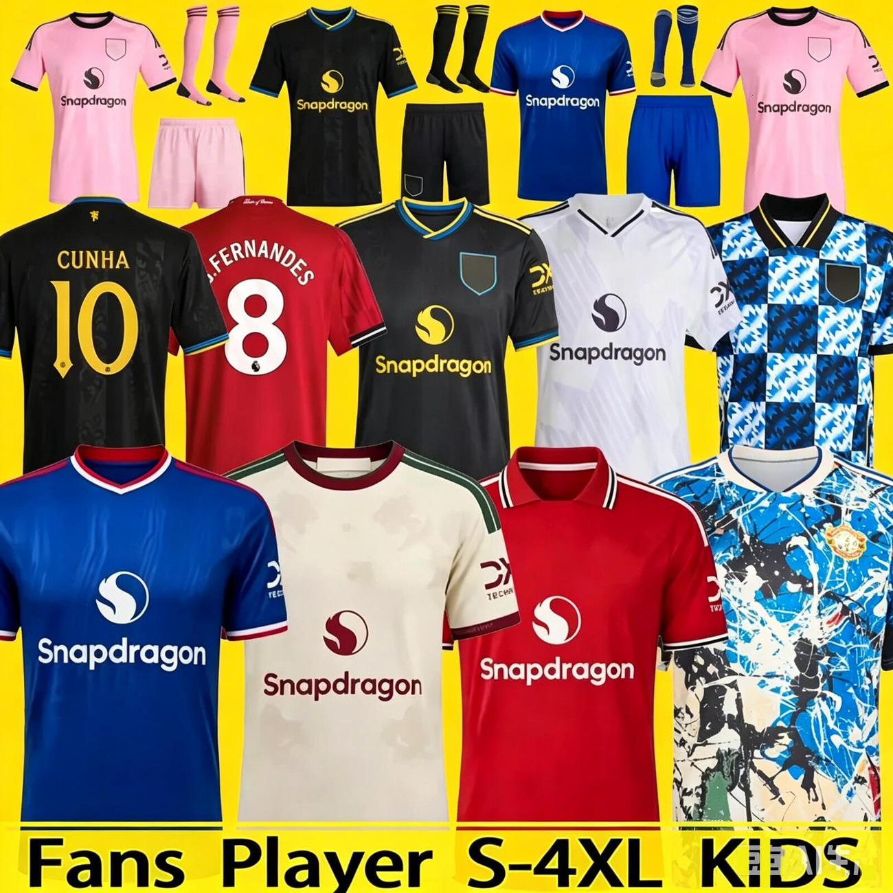 manchester uniteed 26 27 jerseys cunha sesko martinez mbeumo football shirt b fernandes men kids kits mainoo zirkzee amad yoro de ligt onana goalkeeper 1628 3xl 4xl