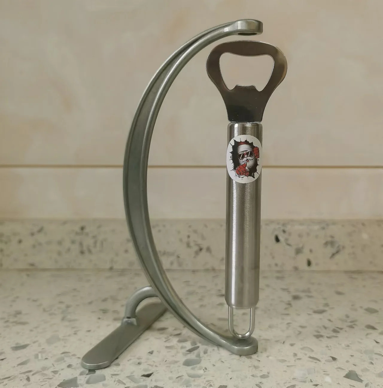 Magnetic Levitation Bottle Opener Stands Upright Without Falling Does Not Use Electricity Creative Decoration Stainless Steel 260512