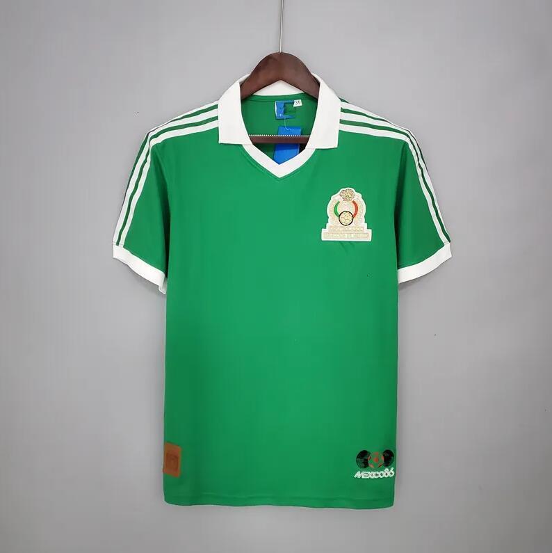 Retro classic Mexico soccer jerseys 1970 1986 1994 1995 1996 1997 1998 1999 2006 2010 BORGETTI HERNANDEZ CAMPOS BLANCO H.SANCHEZ R.Marquez football sh