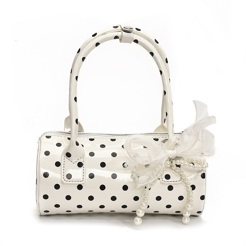 2026 New Korean Summer Handbag, Small Handbag, Women's High end Polka Point, Niche Pillow Bag, Single Shoulder Crossbody Bag