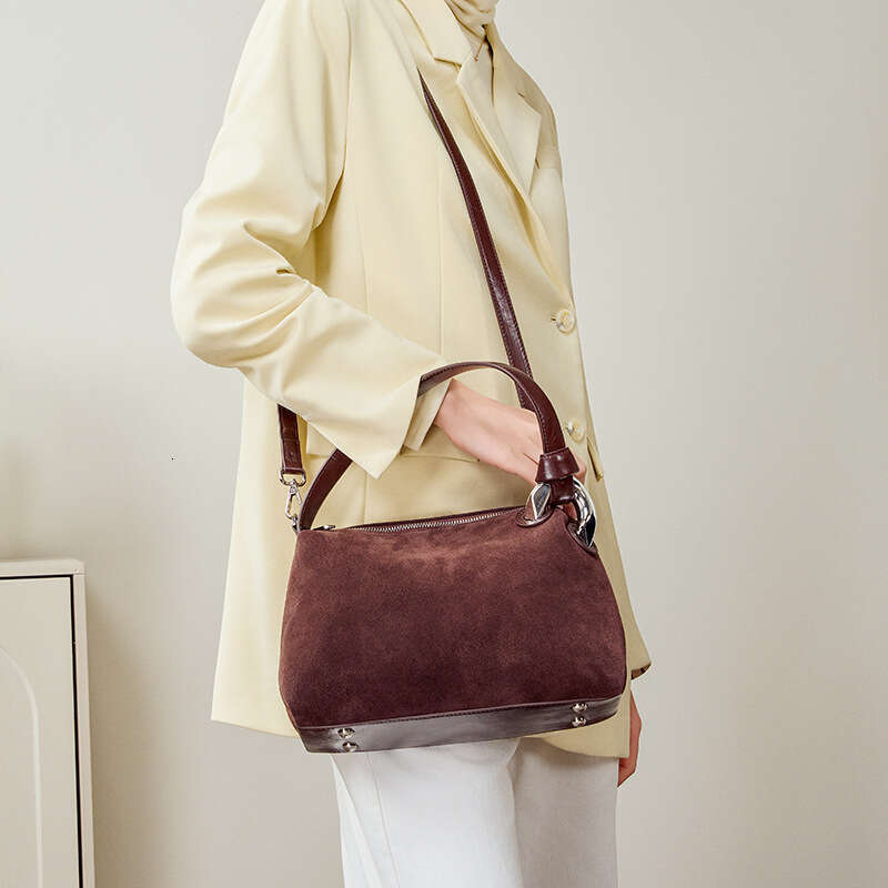 Leopard Print Genuine Leather Crossbody Bag Zipper Single Shoulder Large Capacity High End Commuter Casual Handbag For Office Ladies Daily Use SENYY