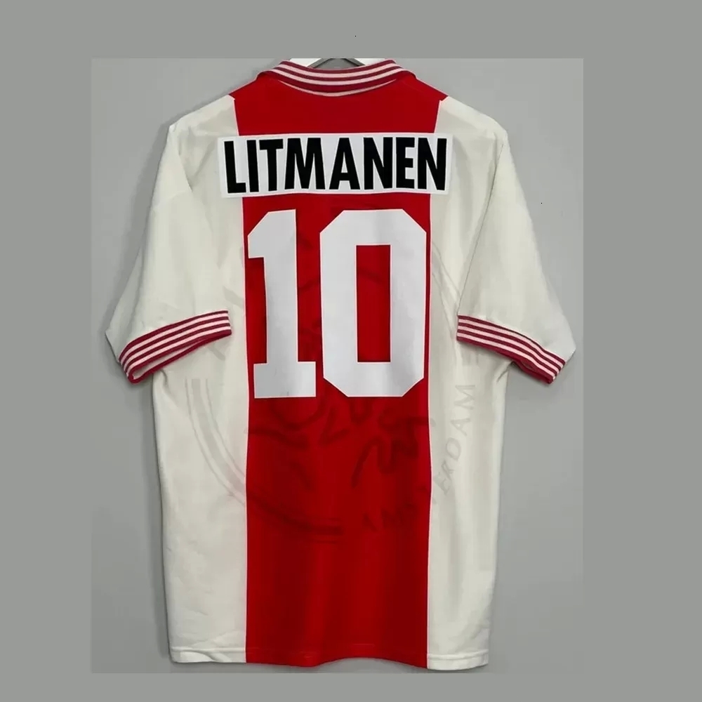 89 90 94 95 96 98 00 01 Retro Soccer Jerseys Home VAN DER VAART IBRANIMOVIC SEEDORF KLUIVERT BERGKAMP RIJKAARD DAVIDS BLIND LITMANEN classics Vintage 