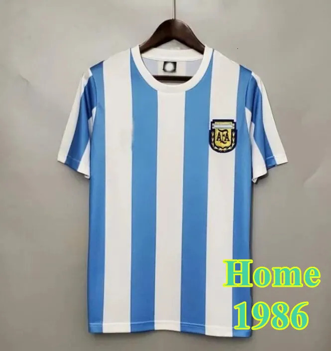 2026 World Cup Jersey ArgentinaS MESSIS Soccer Jerseys JALVAREZ EFERNANDEZ DI MARIA EMARTINEZ Football Shirt 1998 BATISTUTA 1986 1994 MARADONA Kids