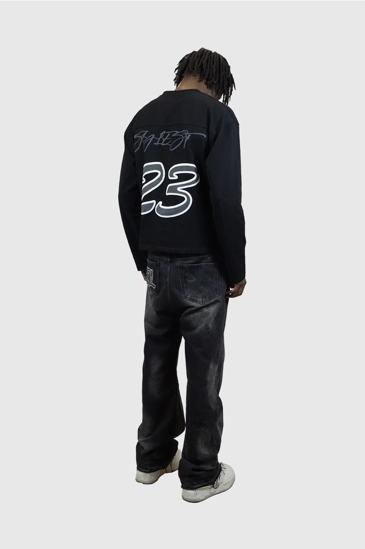 Men's T-Shirts Cotton Y2K Long Sleeve Streetwear Harajuku Hip-hop Letter Printing Over Women Casual Sweatshirt Men Hip-hop Punk Vintage Retro Tee
