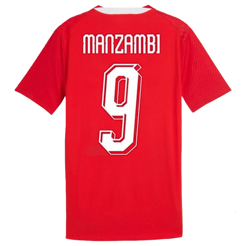 2026 World Cup National Team Switzerland 26 27 Soccer Jerseys ELVEDI Embolo FREULER SEFEROVIC XHAKA STEFFEN ZAKARIA home away 2026 2027 Football shirt
