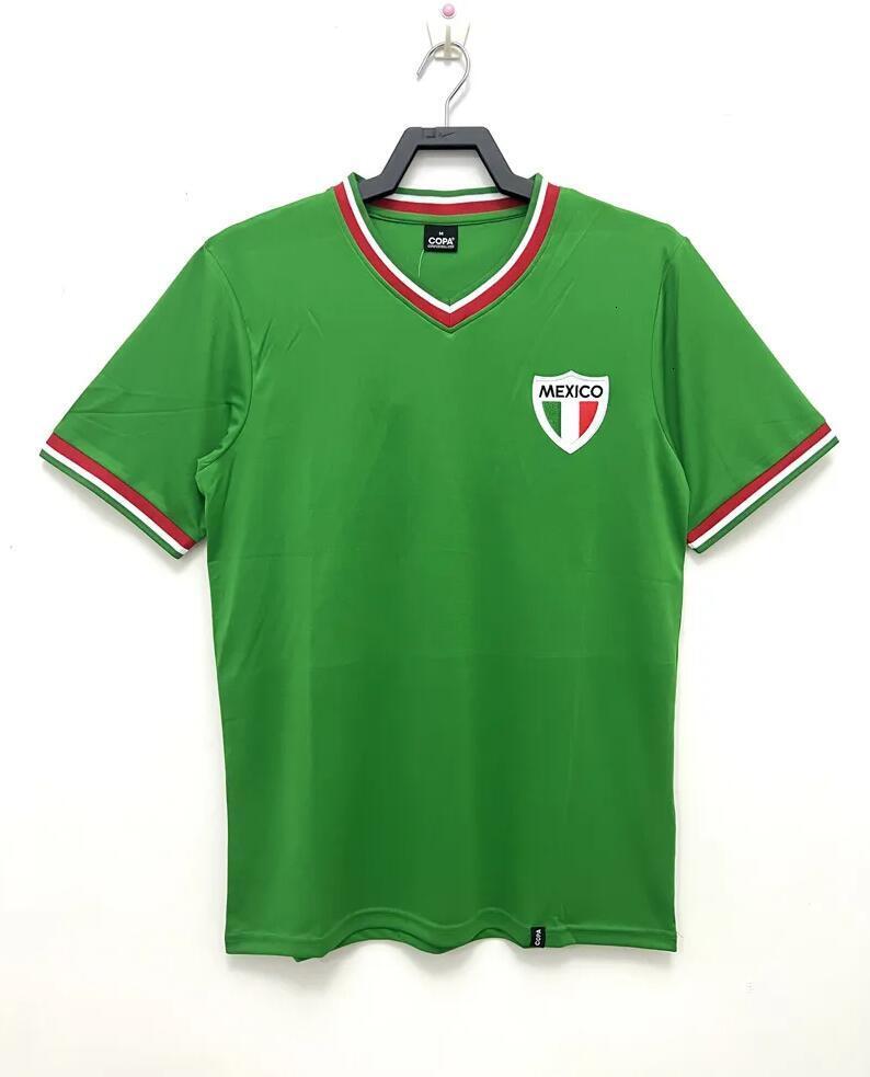Retro classic Mexico soccer jerseys 1970 1986 1994 1995 1996 1997 1998 1999 2006 2010 BORGETTI HERNANDEZ CAMPOS BLANCO H.SANCHEZ R.Marquez football sh