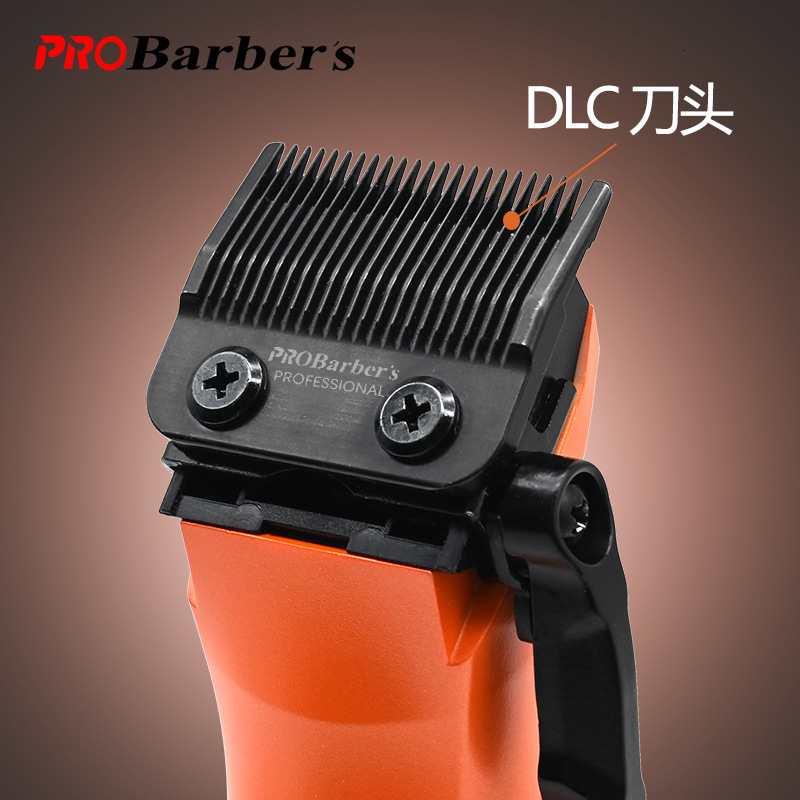 BRDCLIP Professional Hair Clipper 7200RPM Brushless Motor DLC FADE Blade Charging Base Barber 7000RPM DC Motor Electric Trimmer 251215