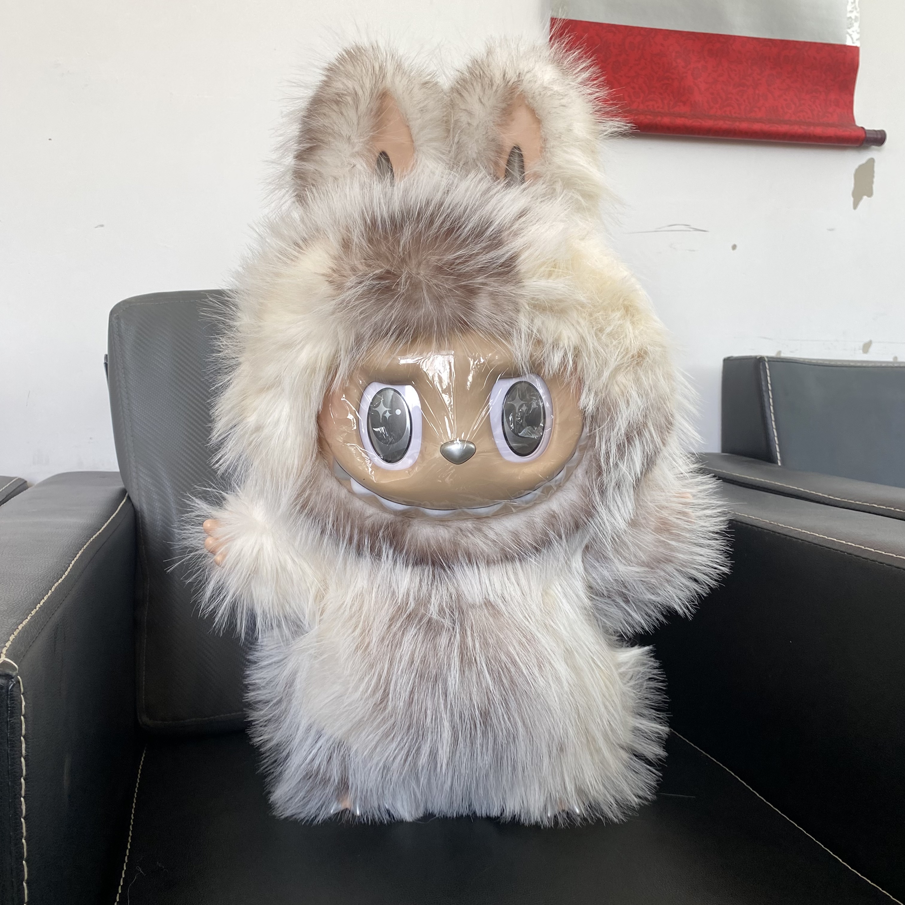 58cm Labubu Zimomo THE MONSTERS I FOUND YOU ANGEL IN CLOUDS Series Vinyl Figurine Cute Toy Figurines of Kids Cute Cartoon Decor Collectible Toys Surpr